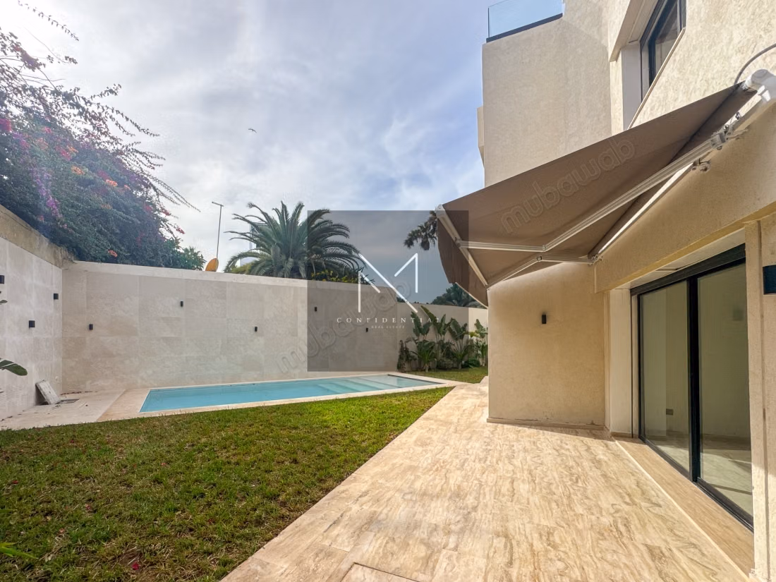 Villa Neuve À Louer, Ain Diab 
Casablanca