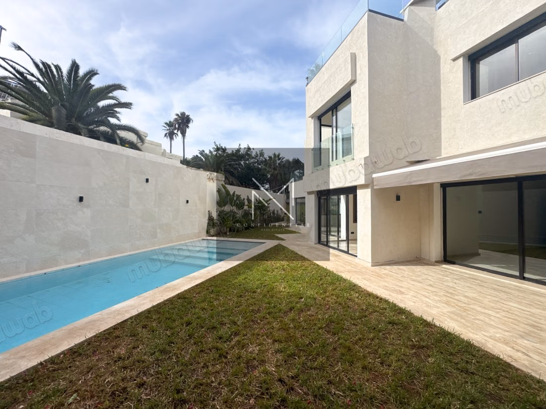 Villa Neuve À Louer, Ain Diab 
Casablanca