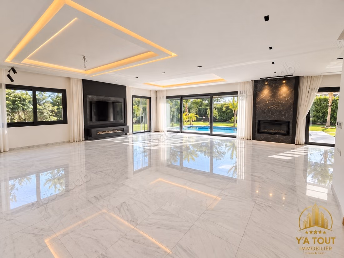 Villa de luxe à louer – Souissi, Rabat