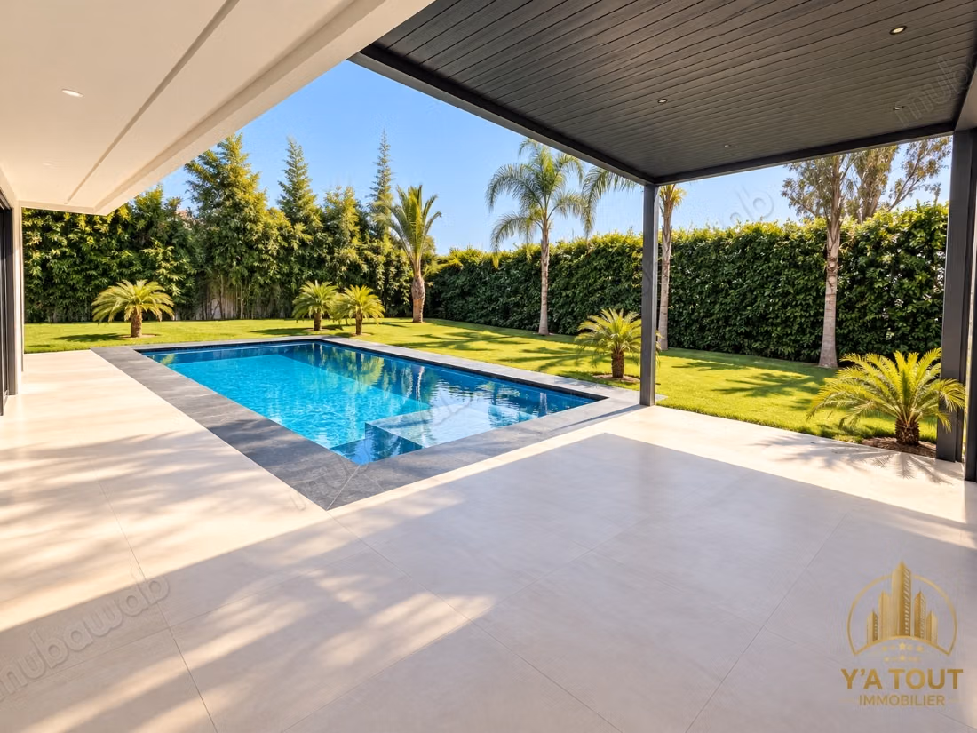Villa de luxe à louer – Souissi, Rabat