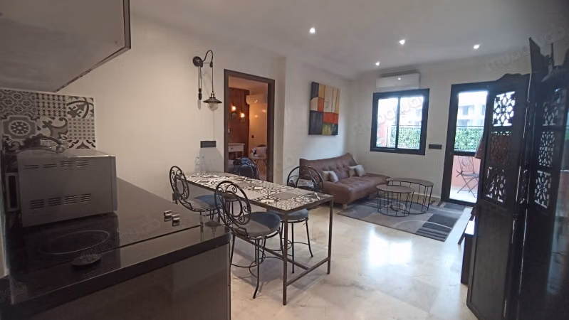 Bonito apartamento de una habitación en Gueliz