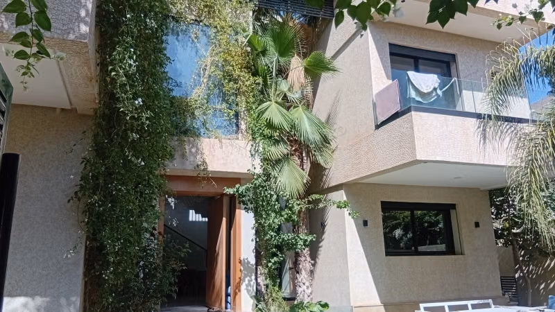 Villa arborée proche du stade de Marrakech