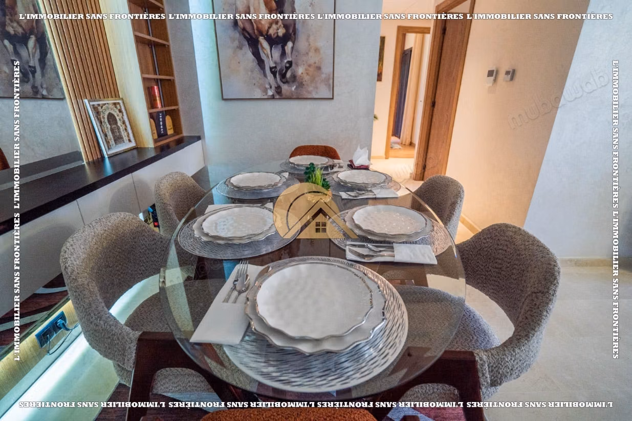 Gemeubileerd appartement te huur in Guéliz