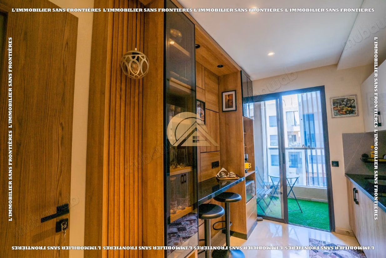 Gemeubileerd appartement te huur in Guéliz