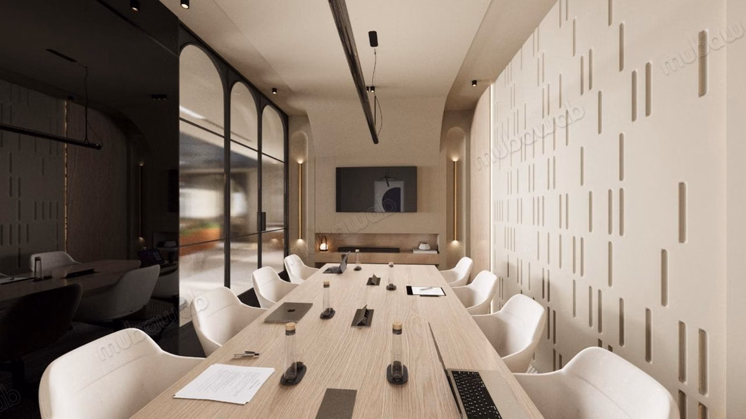 Bureau Prime 155 M² Aménagé Meublé Neuf