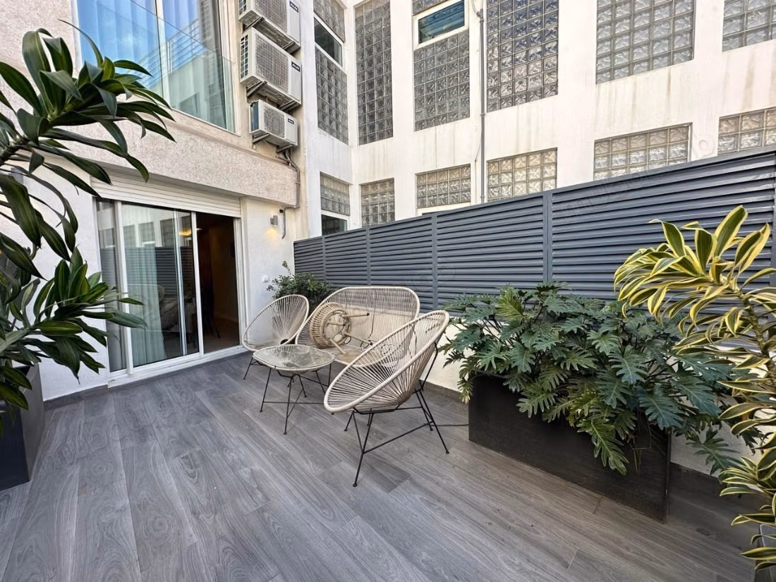 Appartement ultra moderne meublé avec goût