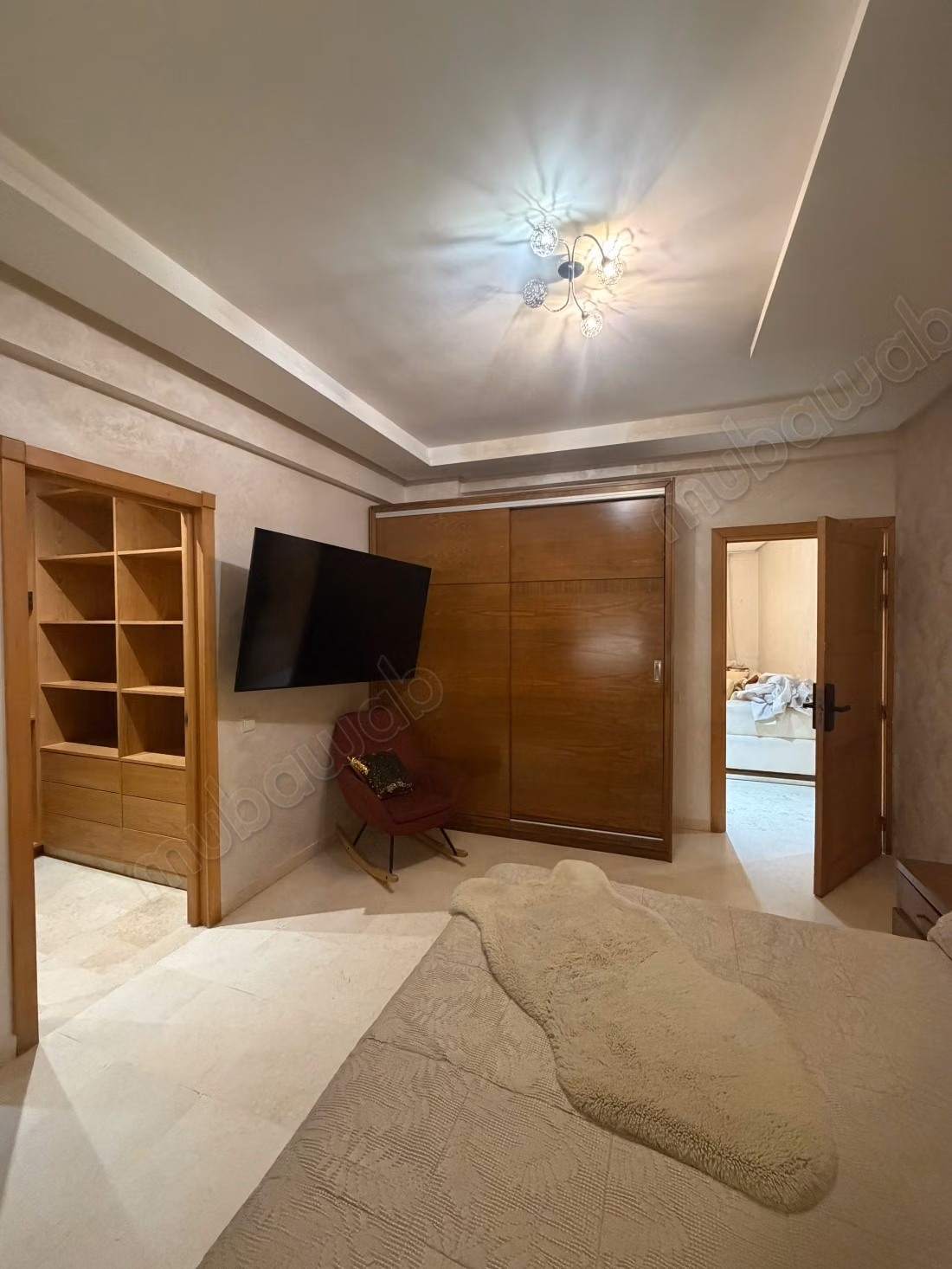 Bel appartement en location à Haut Founty. 
2 belles chambres. 
Meublé