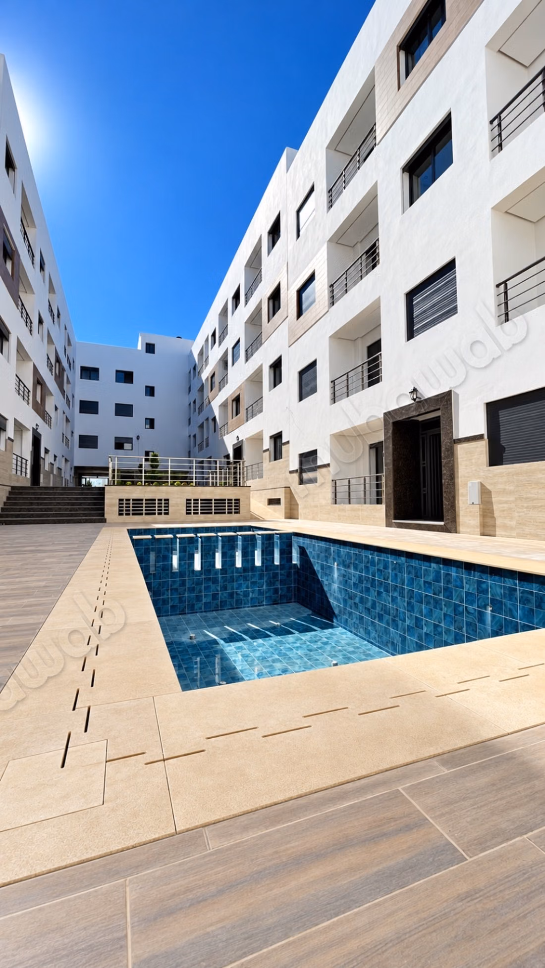 Appartamento in vendita a Martil. Superficie 66 m². Piscina e servizio di portineria