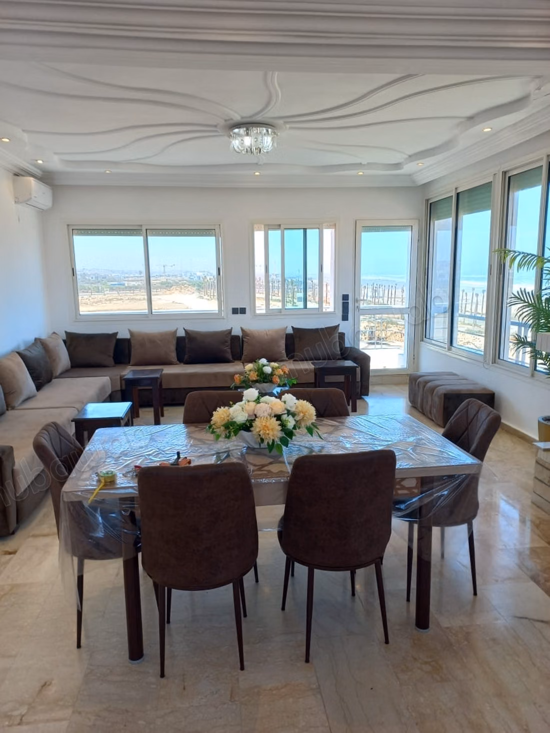 Location appt meuble vue mer ain diab