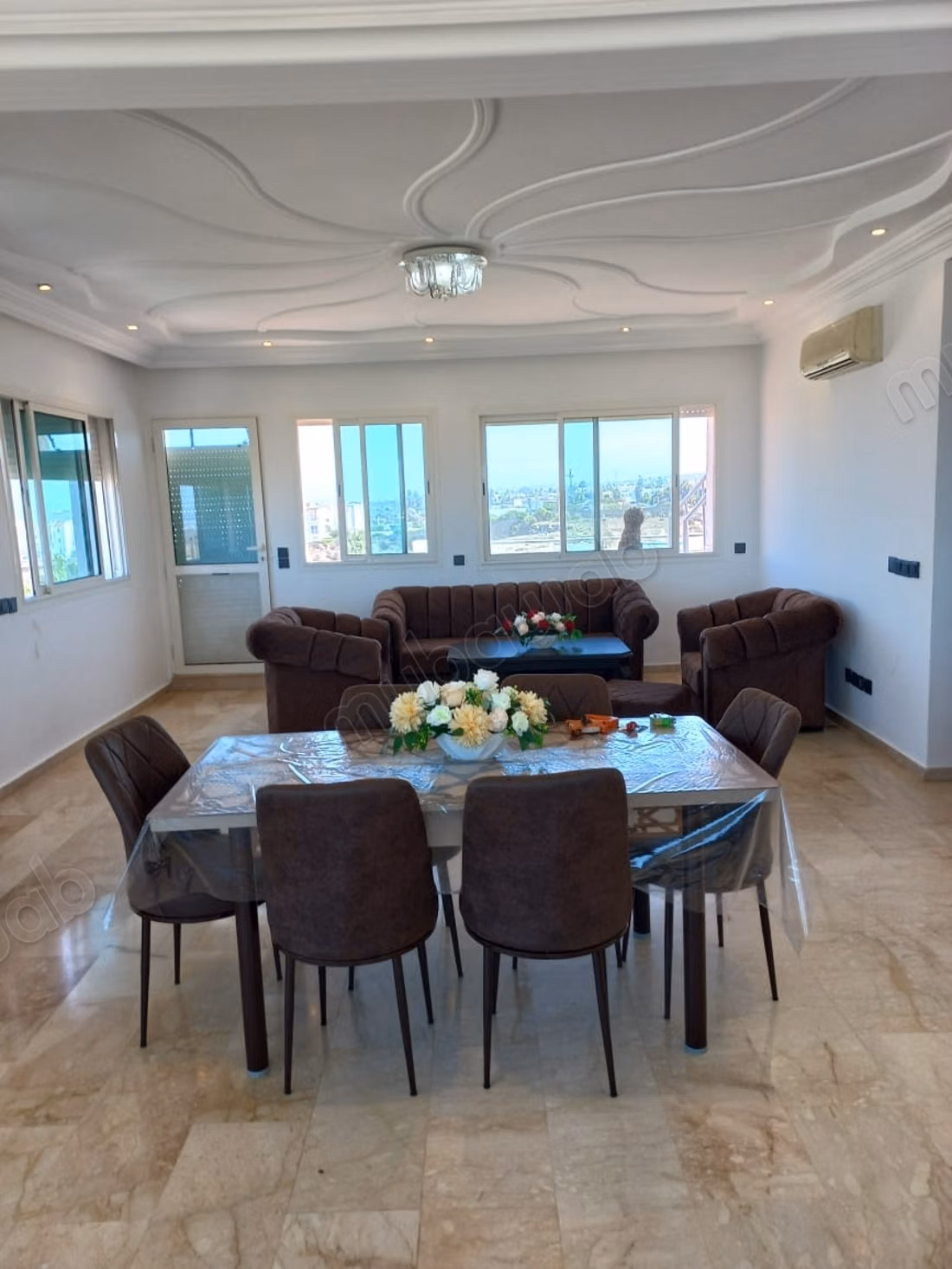Location appt meuble vue mer ain diab