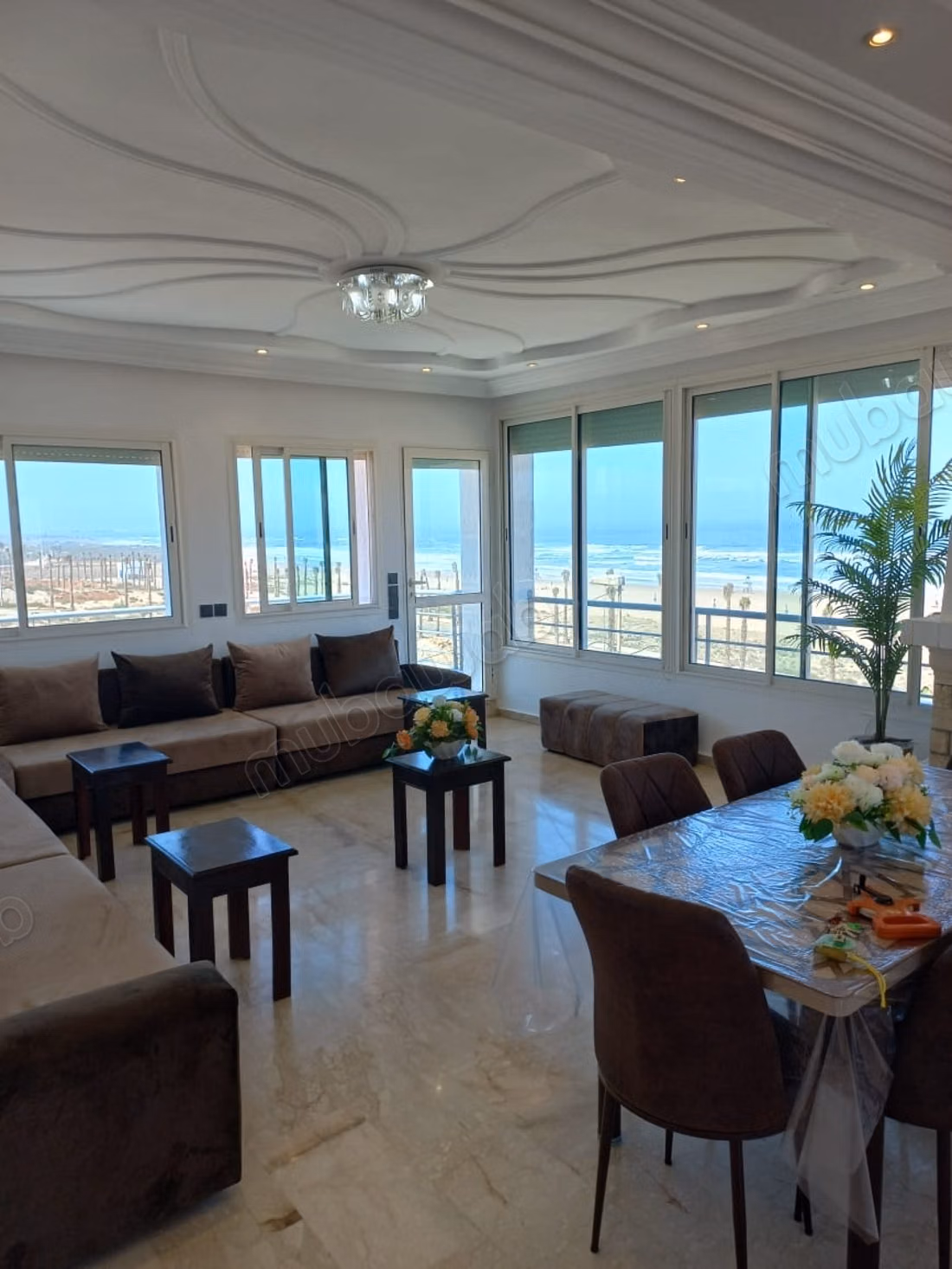 Location appt meuble vue mer ain diab