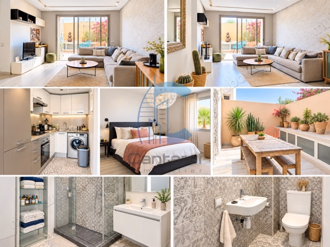 Location studio meublé à Riviera