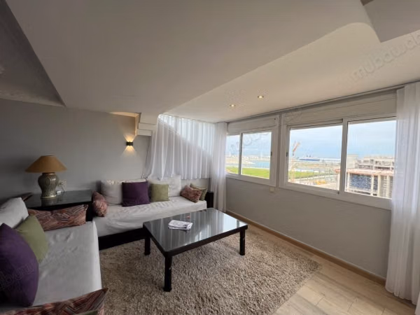 Beautiful furnished apartment facing the marina