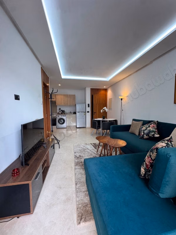 Bellissimo appartamento in affitto a Casablanca Finance City. Superficie totale 50 m². Arredato