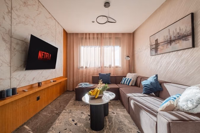 Moderne appartement meublé 2 chambres à louer