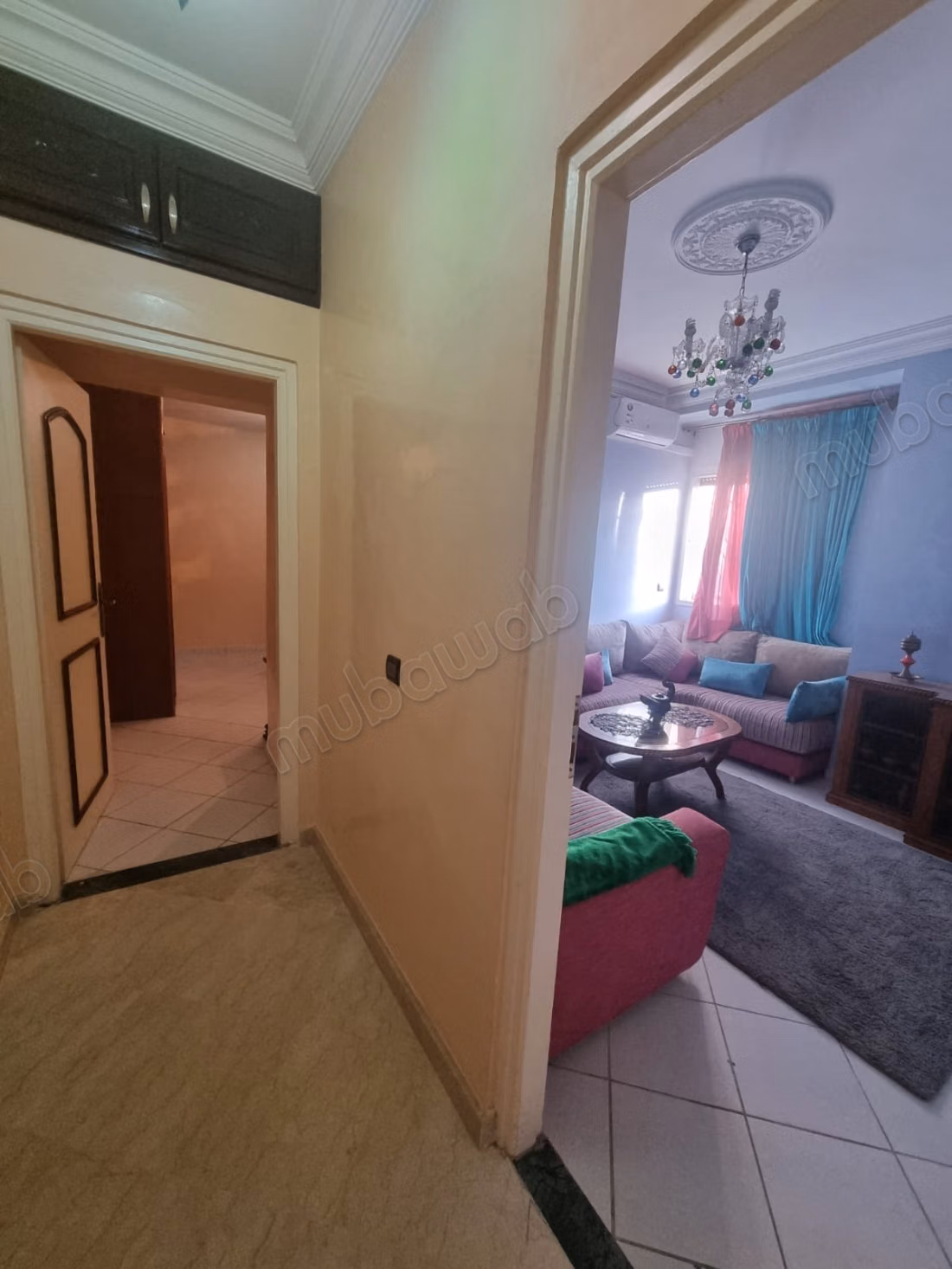 À vendre : Appartement dans l'Extension Dakhla. 1 Partie. Résidence sécurisée équipée d'un système de réception de chaînes satellites