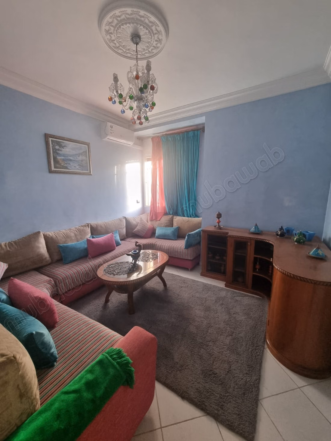 À vendre : Appartement dans l'Extension Dakhla. 1 Partie. Résidence sécurisée équipée d'un système de réception de chaînes satellites