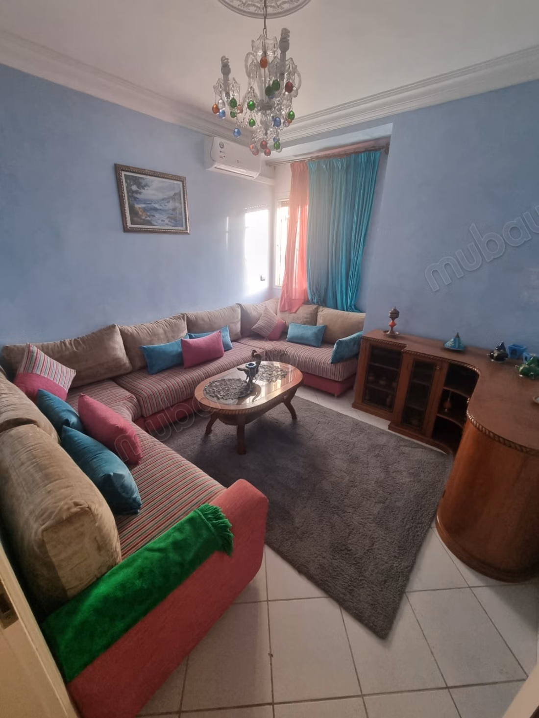 À vendre : Appartement dans l'Extension Dakhla. 1 Partie. Résidence sécurisée équipée d'un système de réception de chaînes satellites