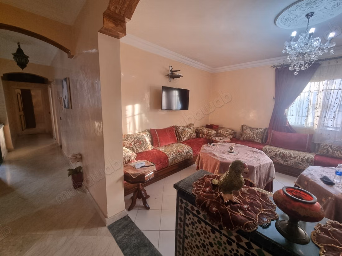 À vendre : Appartement dans l'Extension Dakhla. 1 Partie. Résidence sécurisée équipée d'un système de réception de chaînes satellites