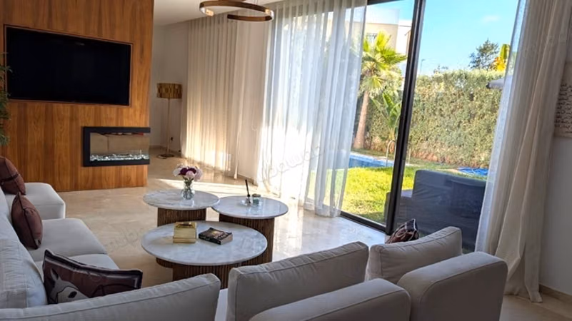 Superb Furnished Villa for Rent in Dar Bouazza