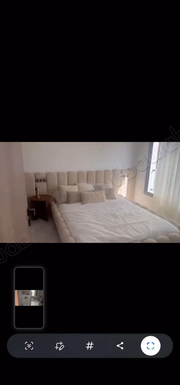 Location d'un appartement à Oasis. 1 Pièce. Spacieux salon européen