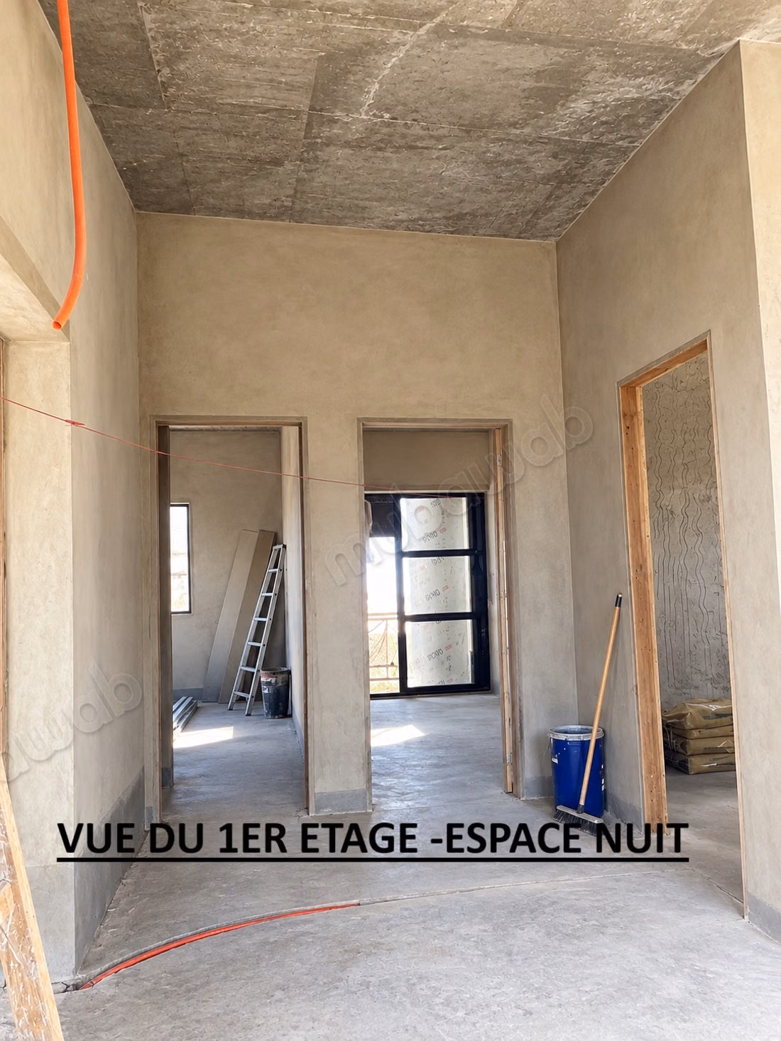 Villa semi finie avec jardin à Nouinouiche, 
Tanger
