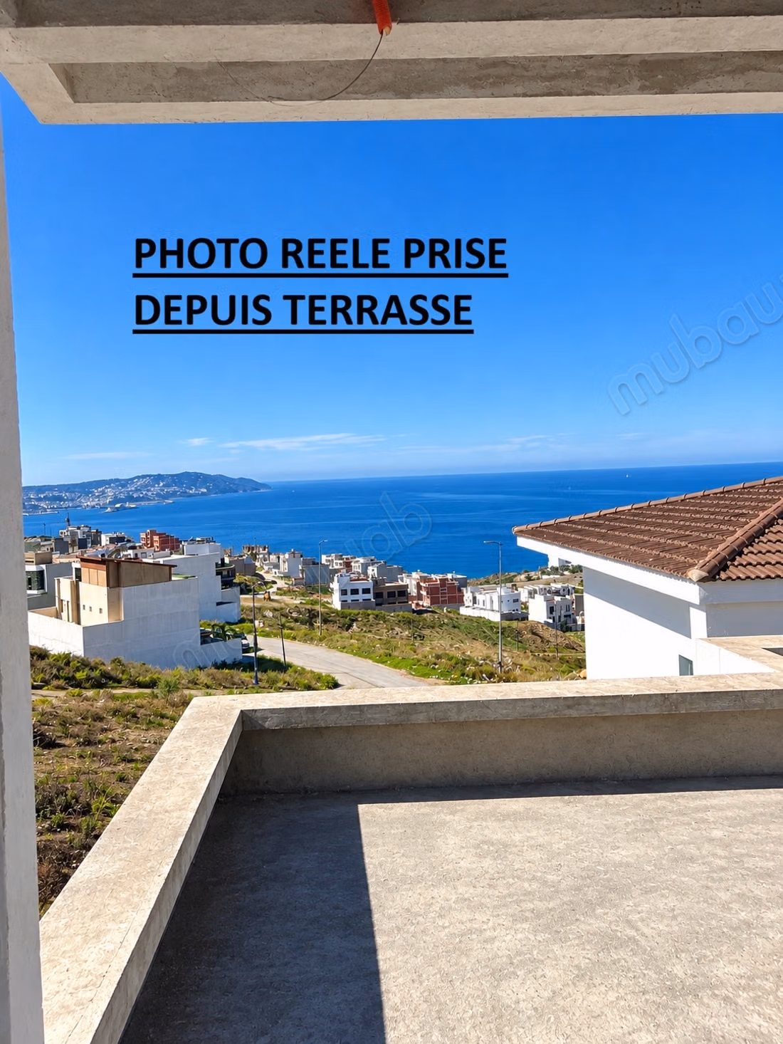 Villa semi finie avec jardin à Nouinouiche, 
Tanger