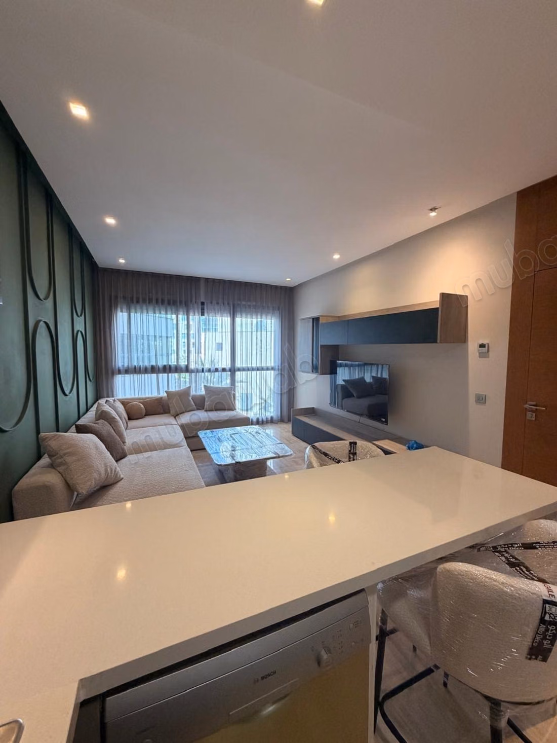 Appartement en location à Casablanca Finance City. 1 Pièce. Meublé
