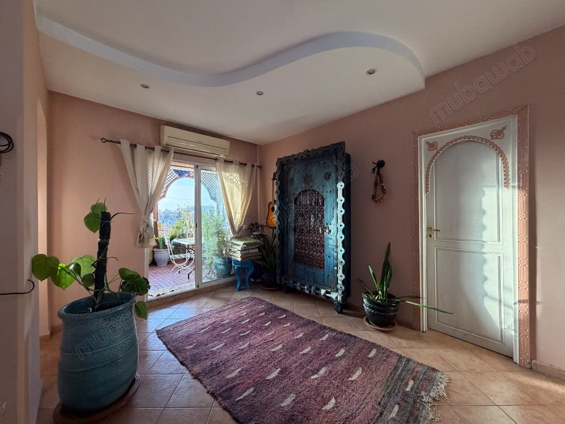 À vendre appartement ensoleillé avec terrasse – 111m² à Guéliz