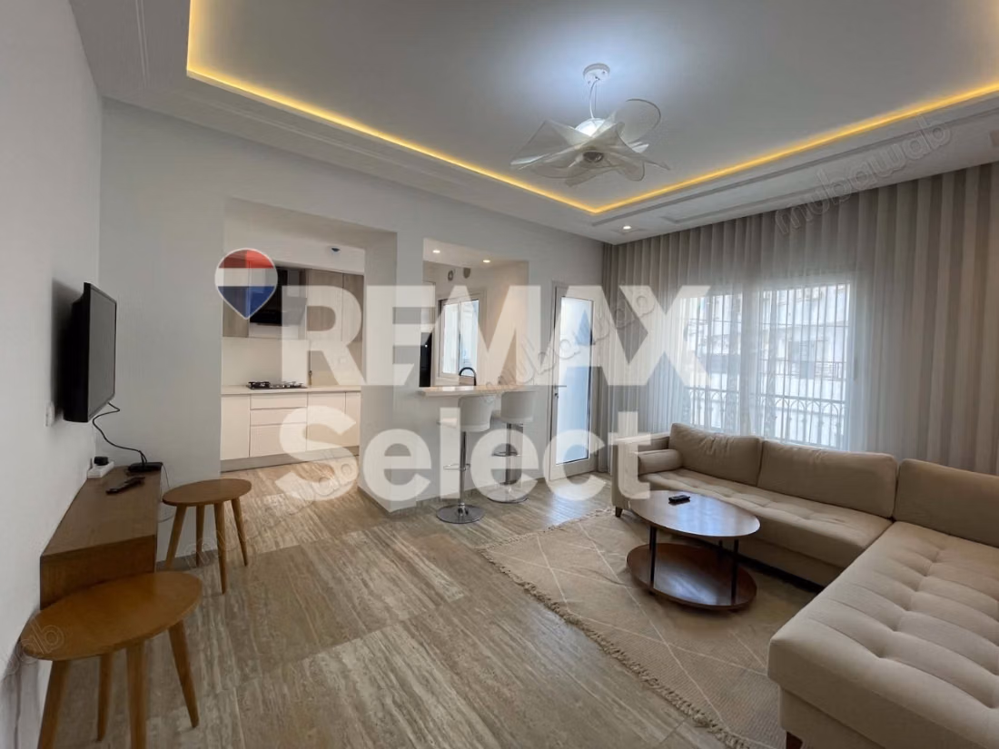 For rent new S1 with parking in La Marsa Plage