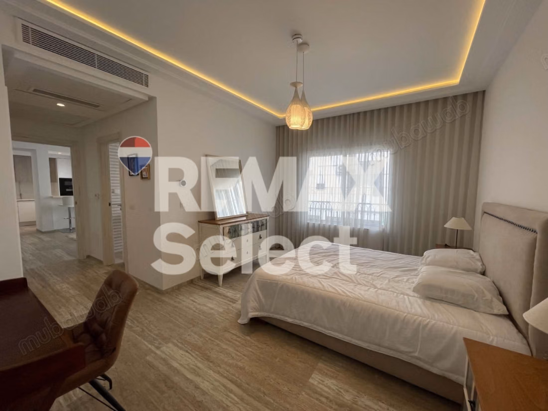 For rent new S1 with parking in La Marsa Plage