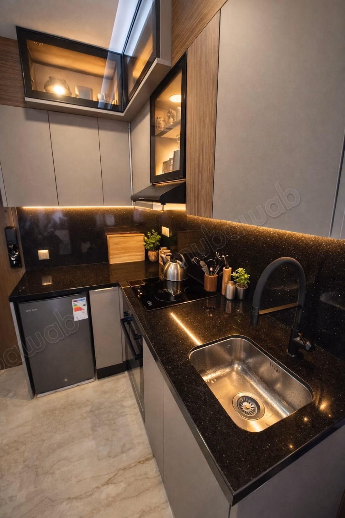 Appartement en location à Hay Palestine. 
1 chambre. 
Terrasse et ascenseur