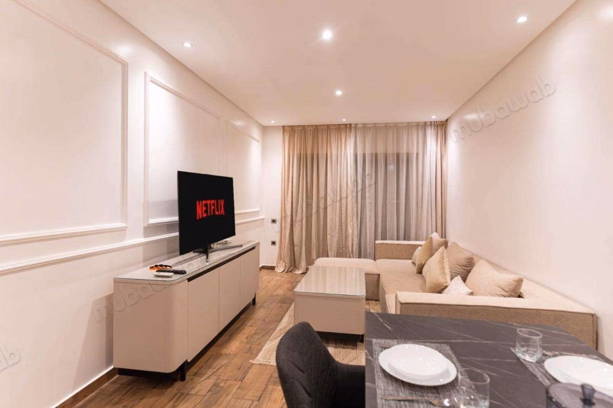 Appartement Rez De Jardin en location à prestigia.
Meublé