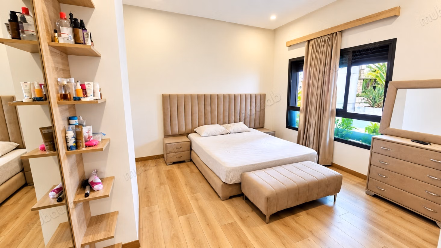 Appartement 92m² rez de jardin meublé à Californie