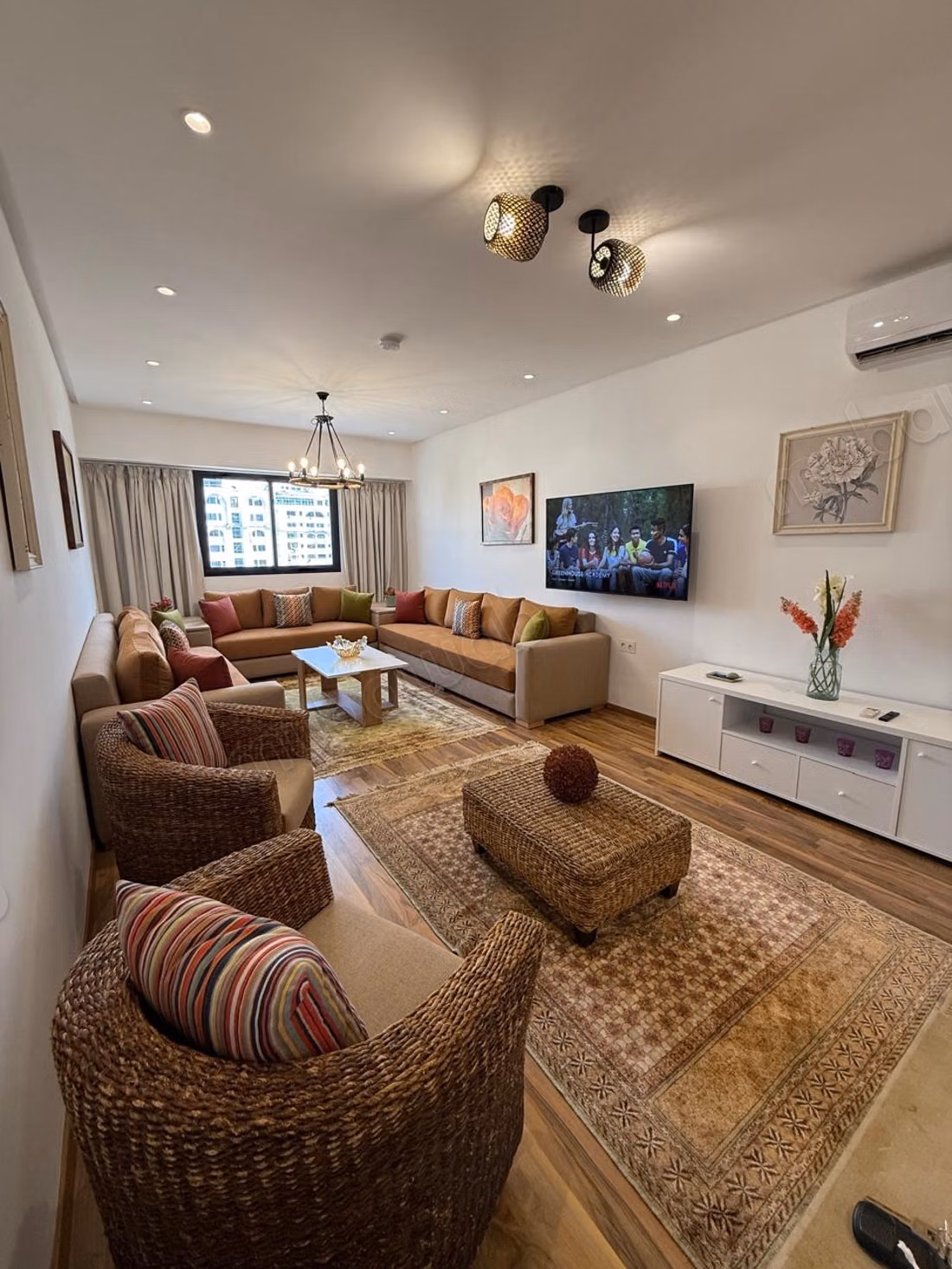 Appartement Meublé de 127m² avec Terrasse Vue Mer