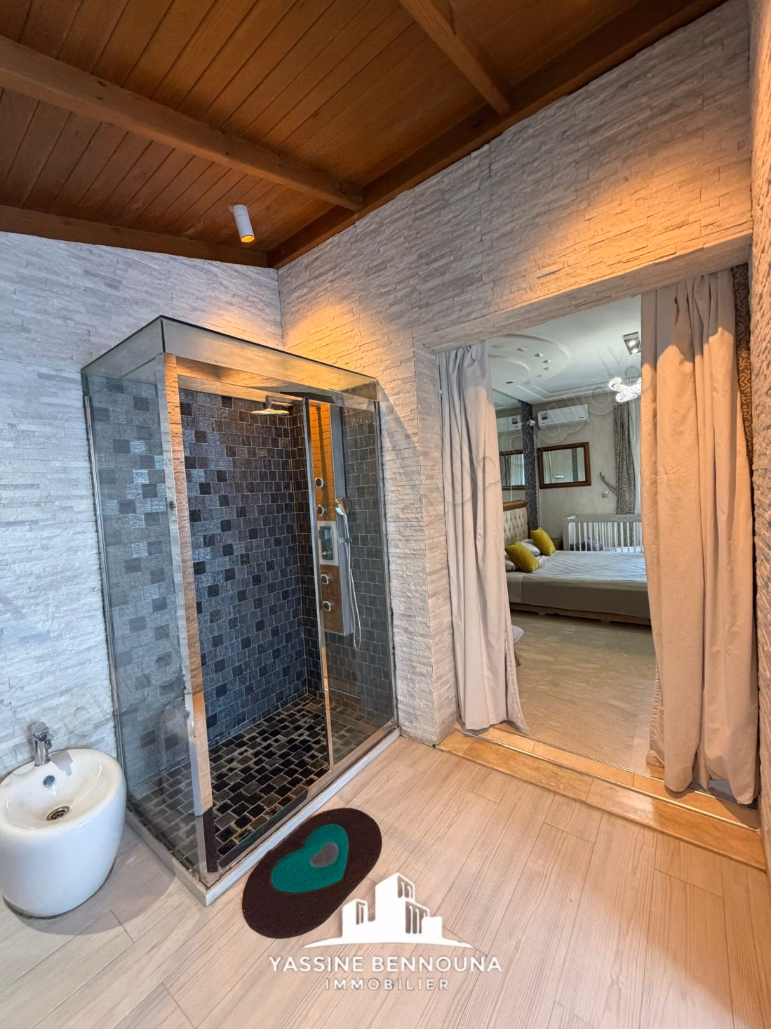 Te huur - weelderige duplex in het hart van Tanger