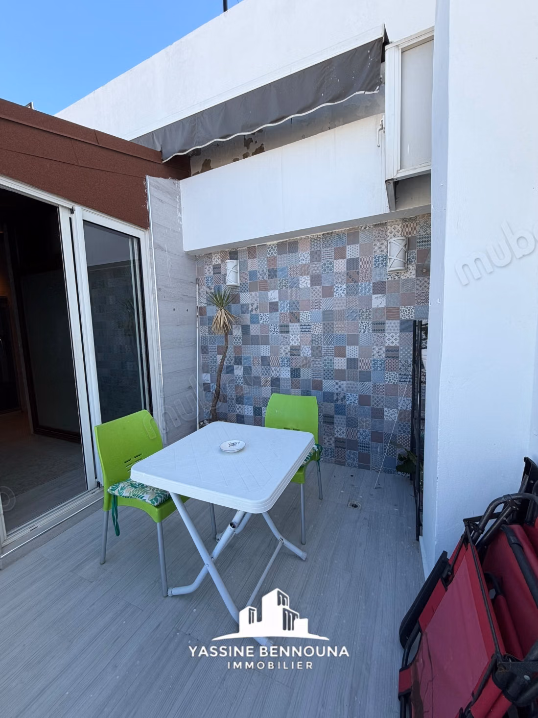 Te huur - weelderige duplex in het hart van Tanger