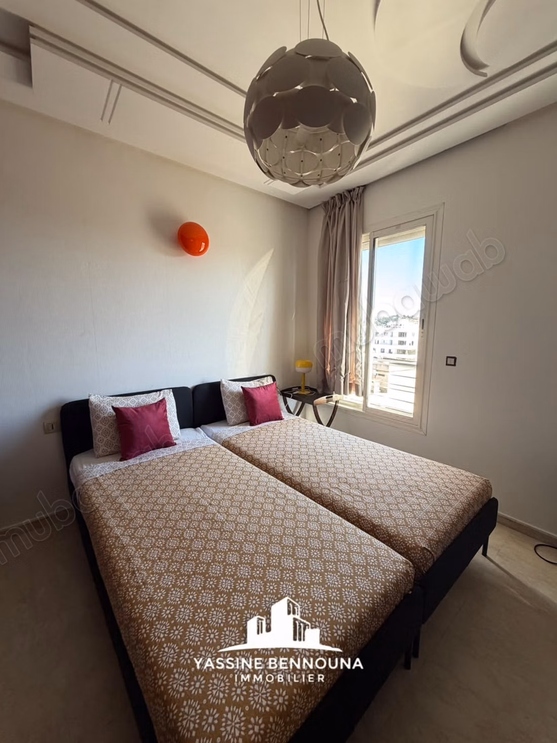 Te huur - weelderige duplex in het hart van Tanger