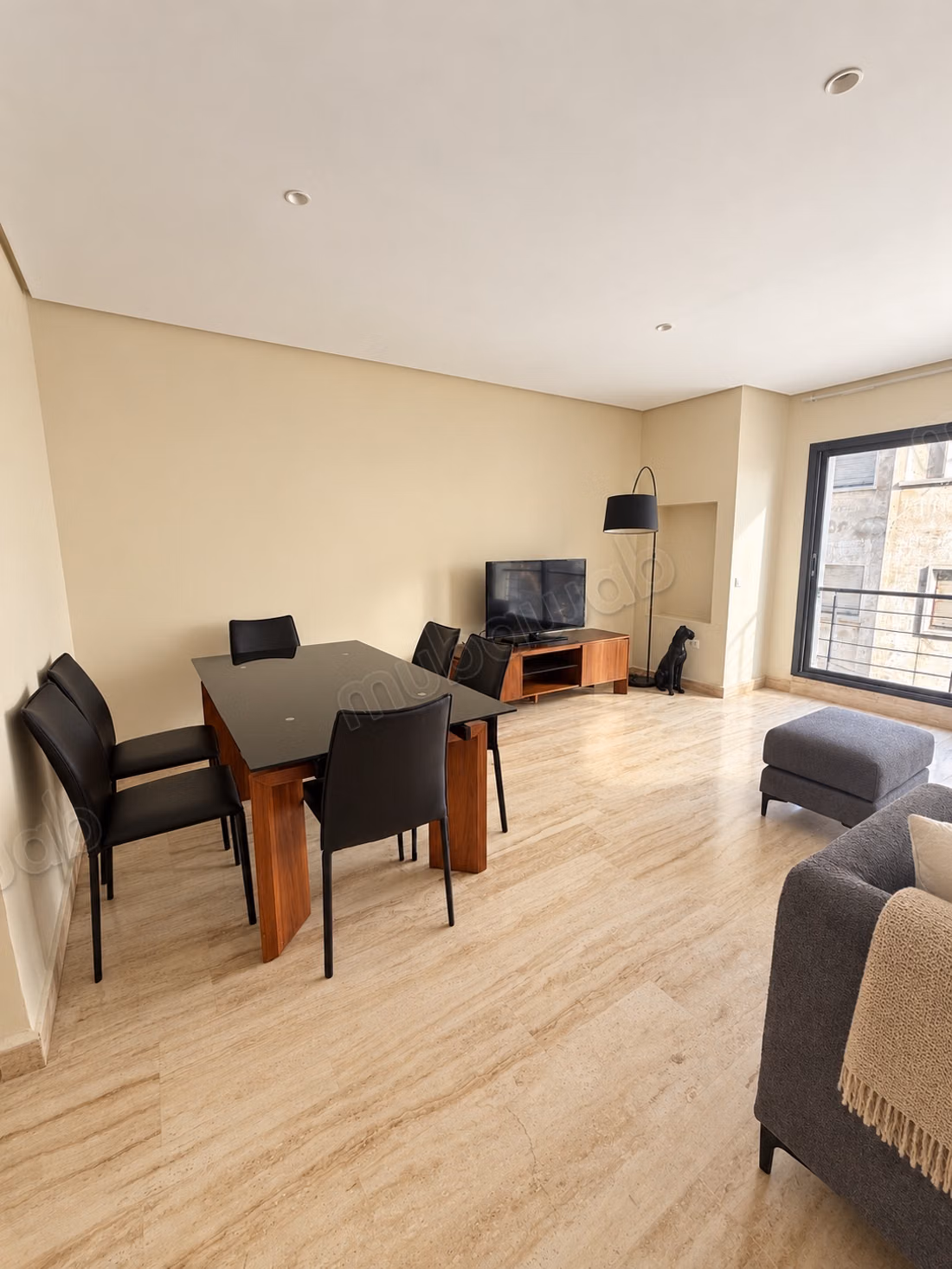 Appartamento arredato con due camere da letto a Moulay Youssef