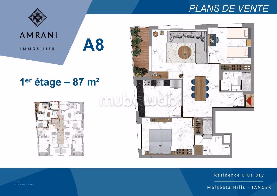 BLUE BAY Residence - Malabata Hills