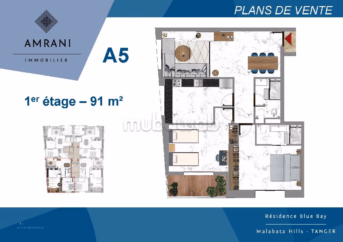 BLUE BAY Residence - Malabata Hills