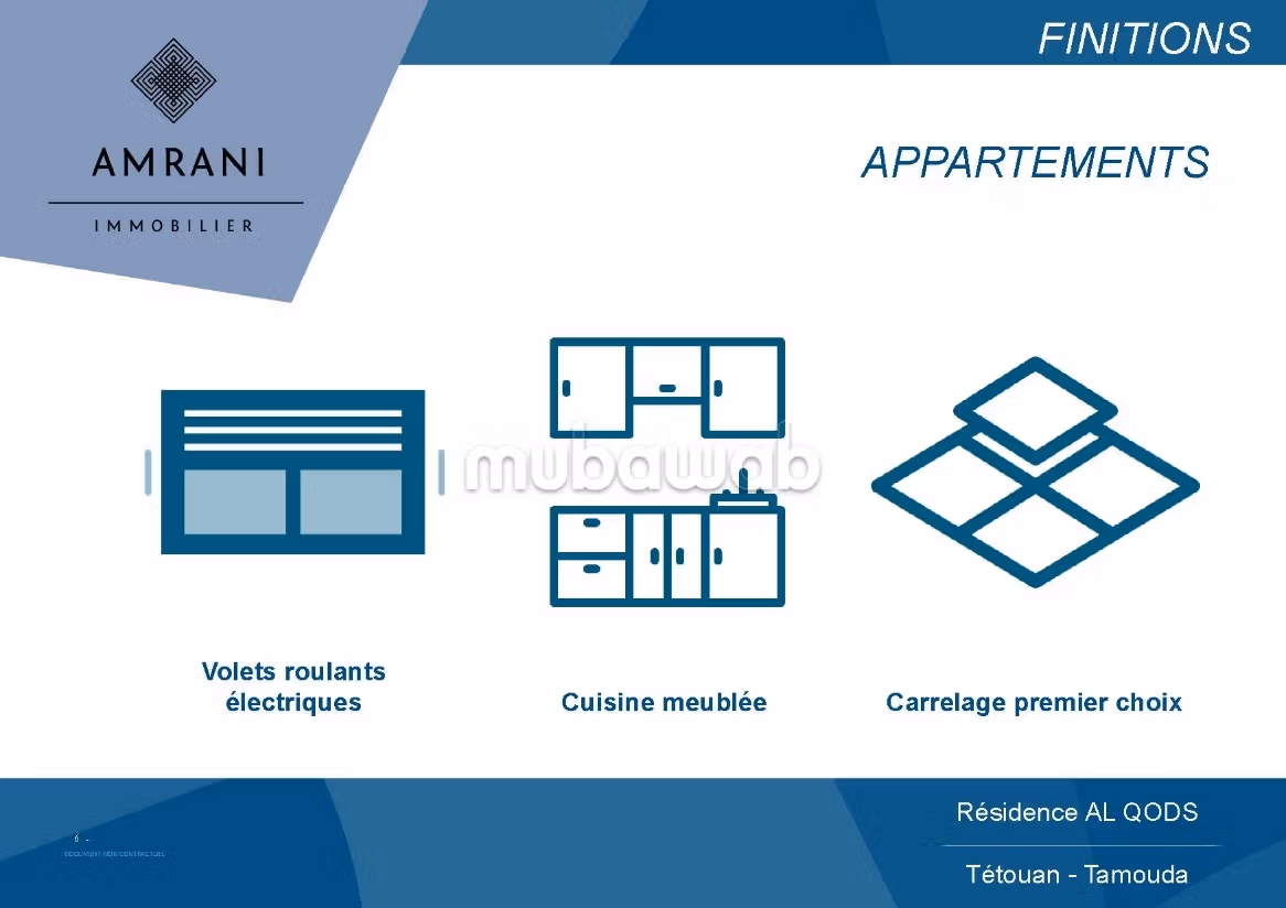 Lancement commercial - Résidence Al Qods à Tétouan