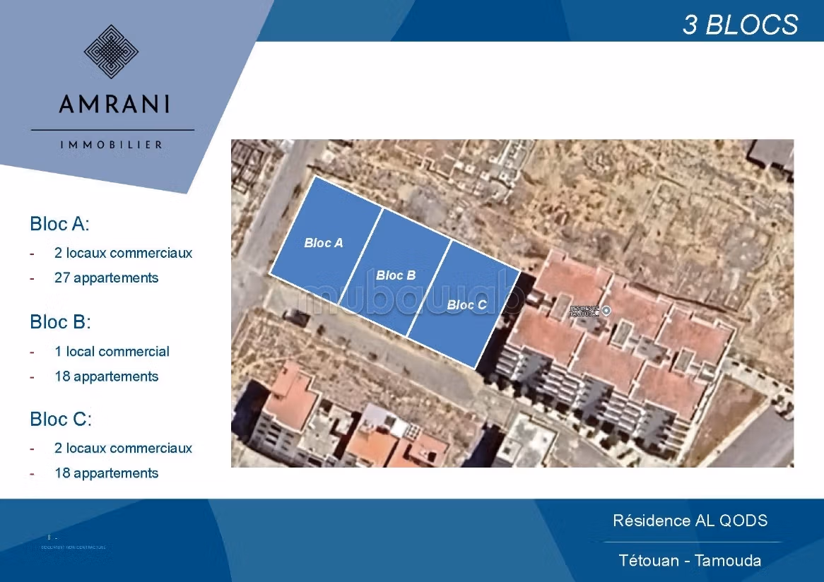 Lancement commercial - Résidence Al Qods à Tétouan