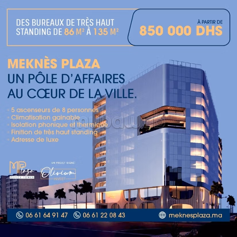 MEKNES PLAZA OFFICE TOWER