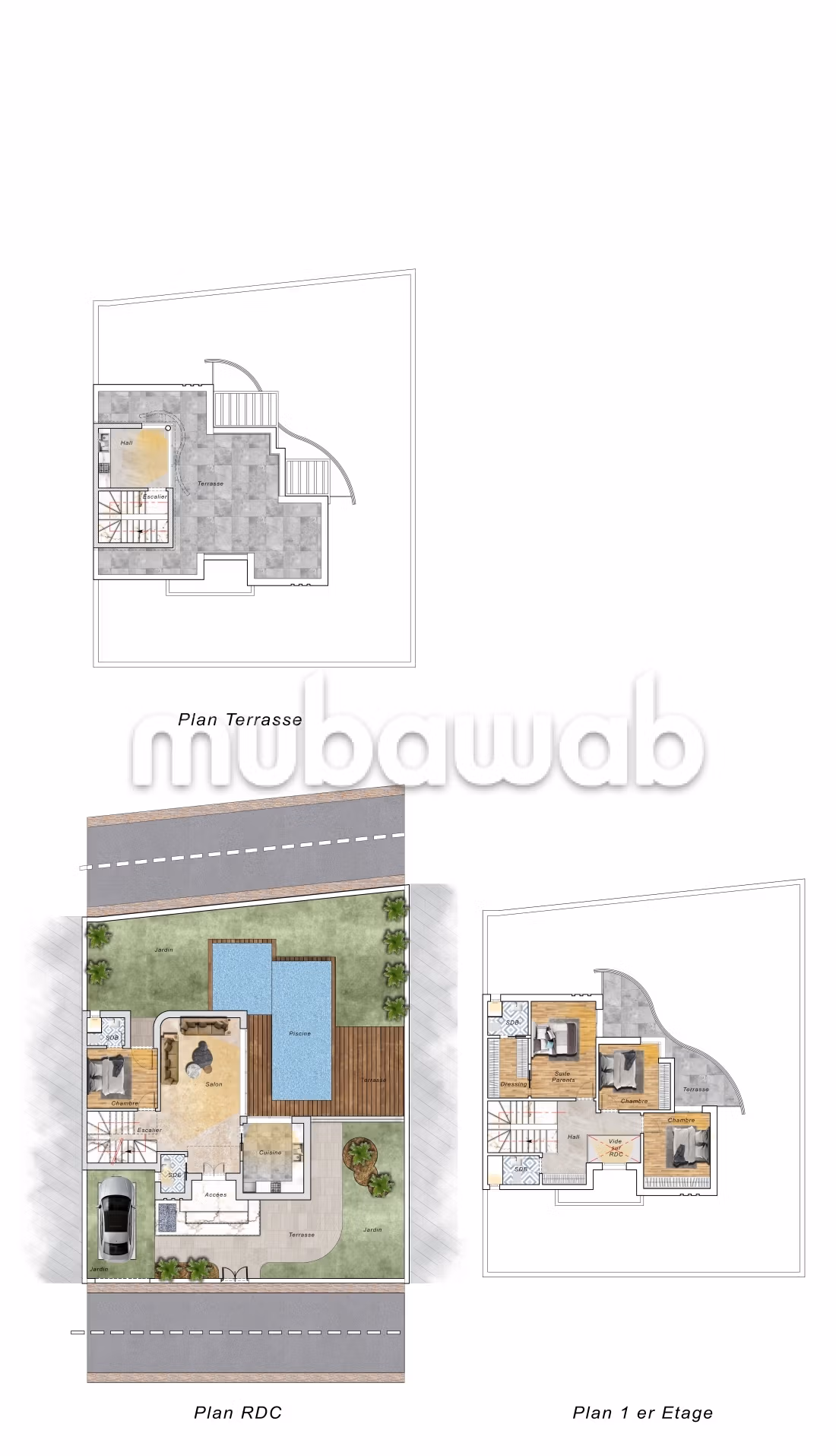 Compound Palm House - Monastir, tourist area
